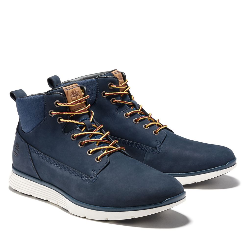 Zapatillas Timberland Hombre Killington Cuero Chukka Boots Azul Marino - Chile QEL-382674